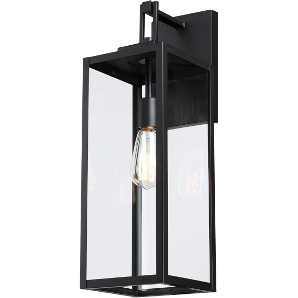 2 Pack 22&#34; Large Size Outdoor Wall Sconce,22 Inch Outdoor Wall Lantern Light for Garage Porch Light Extra Large Exterior Light Fixture for Porch Patio